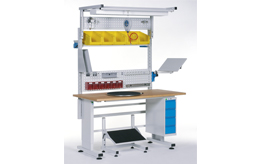 Arbeitsplatz System inkl. Schubladen