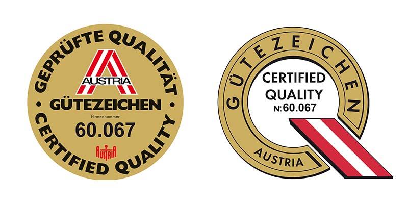 KRAUS - Austria Gütezeichen