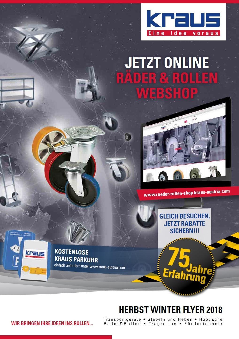 KRAUS Herbst Winter Flyer 2018