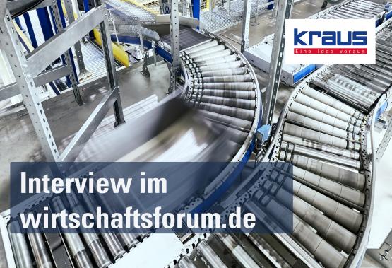 Interview im Online Magazin wirtschaftsforum.de