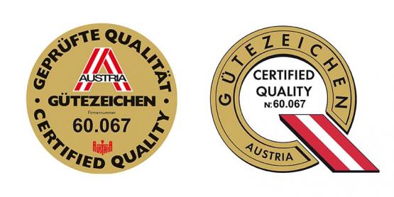 Austria Gütezeichen