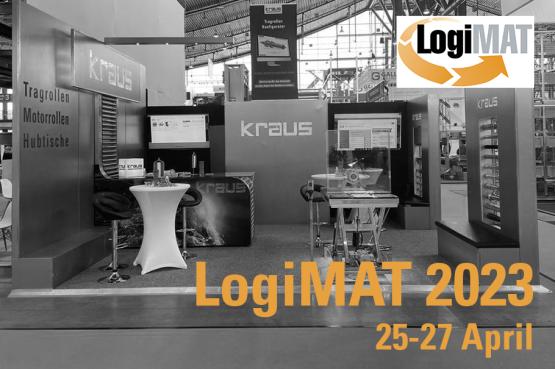 Mit KRAUS kostenlos auf die LogiMAT 2023