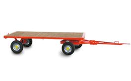 Schwerlastanhänger mit Drehschemellenkung vorne