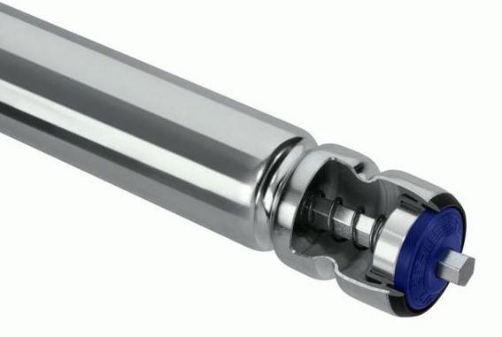 Angetriebene Tragrollen mit  Rundriemenantrieb Serie 3760 