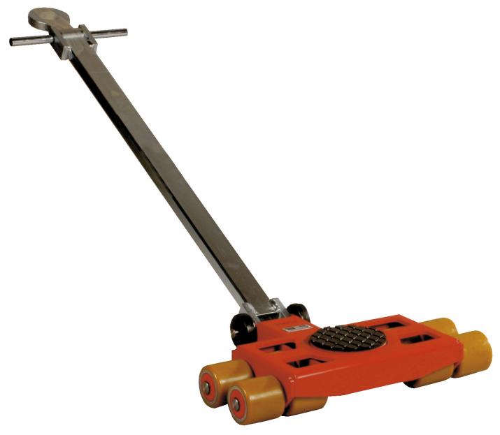 Verstell- und lenkbare Transportfahrwerke